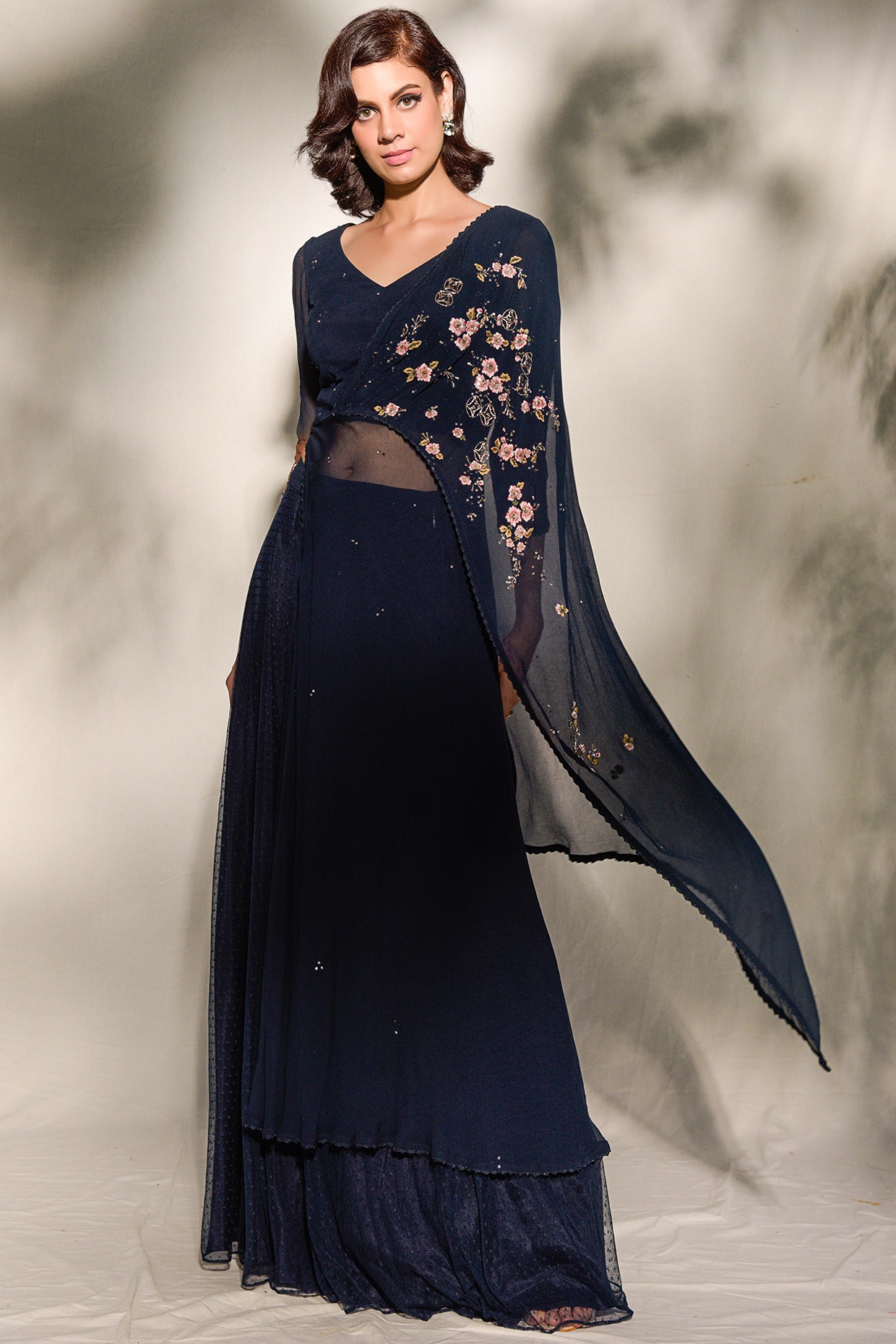 Hot, Classy, Stylish Saree Gown Designs | Stylish sarees, Saree gown,  Fashion